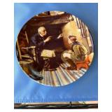 Collector Plate 'The Veteran' by Norman Rockwell