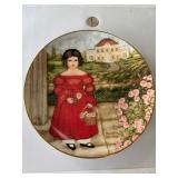 Knowles Plate 'Abigail in the Rose Garden'