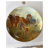 1987 Knowles 'Westward Ho!' Collector Plate