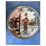 Porcelain Decorative Plate with Certificate