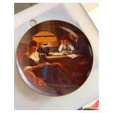 Norman Rockwell 'Father's Help' Plate