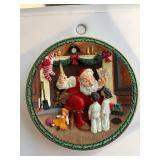 Norman Rockwell 'Making a List' Collector Plate