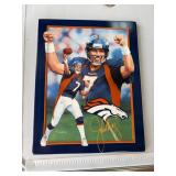 Limited Edition John Elway Collectible Plate