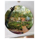 Decorative Plate 'The Colonial Garden' by W. S. Ge