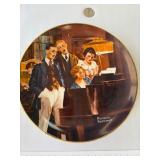 Norman Rockwell 'Close Harmony' Collector Plate