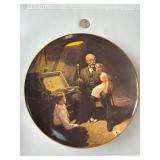 Norman Rockwell Plate 'Grandpa's Treasure Chest'