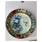Decorative Plate From Hummingbird Treasury Series