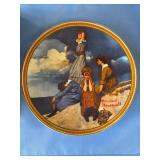Norman Rockwell Plate - 'Waiting on the Shore'