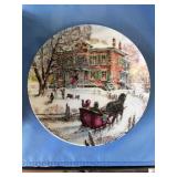 1989 Coming Home Plate by Norman Rockwell