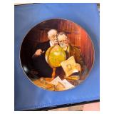 Norman Rockwell 'Newfound Worlds' Collector Plate