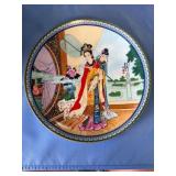 Chinese Porcelain Decorative Plate with Certificat