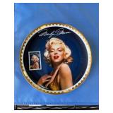 Marilyn Monroe Collector Plate with COA