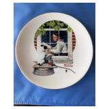 Norman Rockwell 'Daydreaming' Collector Plate