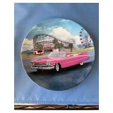 1959 Pink Cadillac Collector Plate by Delphi