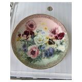 1991 Lena Liu's Poppy Pastorale Decorative Plate