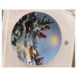 Moonlight Retreat Porcelain Collector's Plate