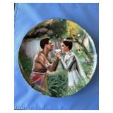 Knowles Collector Plate 'We Kiss in a Shadow'