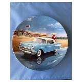 Delphi 1957 Blue Bel Air Collector Plate
