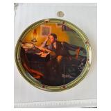 Norman Rockwell Decorative Plate with COA