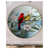 W.S. George 'Scarlet Sunrise' Collector Plate