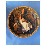 Norman Rockwell 'Dreaming in the Attic' Plate