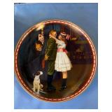 Knowles Collector Plate 'Kiss and Tell'