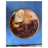 Norman Rockwell 'Serious Business' Collector Plate