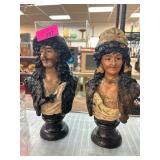 Early 20th-Century Terra Cotta Busts