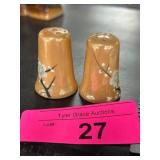 Hand-Painted Ceramic Salt and Pepper Shakers