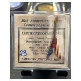 50th Anniversary Guitar Commemorative Coin
