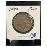 1925 Buffalo Nickel in Fine Condition