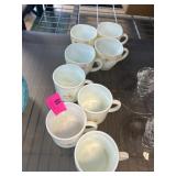 Eight Chinbull Orcopal Cups