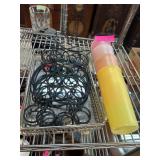 Decorative Owl Rack and Miscellaneous Items