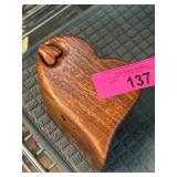 Wooden Heart-Shaped Puzzle Box with Velvet Lining
