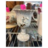 Lefton China Hand-Painted Bud Vase