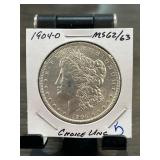 1904-O Morgan Silver Dollar MS62/63
