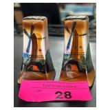 Hand-Painted Ceramic Windmill Shakers