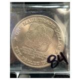 1995 Maui Trade Dollar Coin Featuring Marine Life