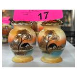 Hand-Painted Ceramic Salt and Pepper Shakers