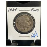 1924 Buffalo Nickel in Fine Condition