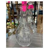 Waterford Crystal Decanter with Gold Rim