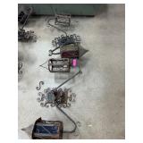Wall-Mounted Wrought Iron Lantern Fixtures