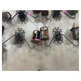 Vintage-Style Outdoor Metal Lanterns