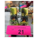 Hand-Painted Ceramic Salt and Pepper Shakers