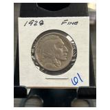 1928 Buffalo Nickel in Fine Condition
