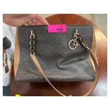 Michael Kors Brown and Tan Handbag