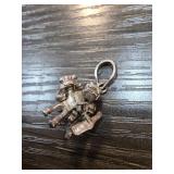 Sterling Silver Charm with Figurative Elements