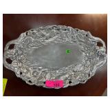 Arthur Court Decorative Metal Serving Tray