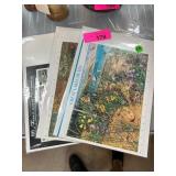 USPS Stamp Sheets Featuring Artwork