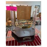 Vintage Cigar Rest and Holder on Wooden Base